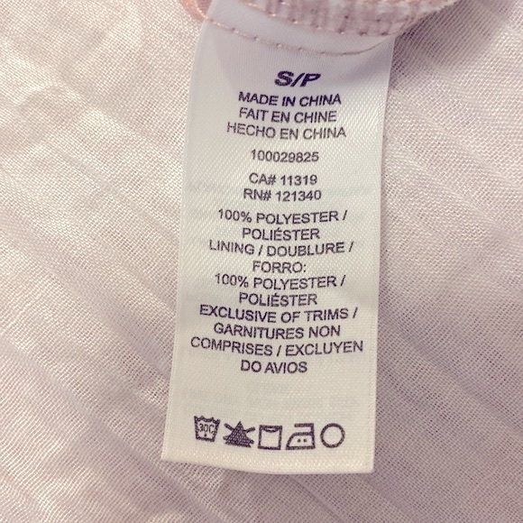 Beautiful Floral Blouse | Split Sleeve | V-Neck | Waist Tie | Dusty Pink - Picture 7 of 7